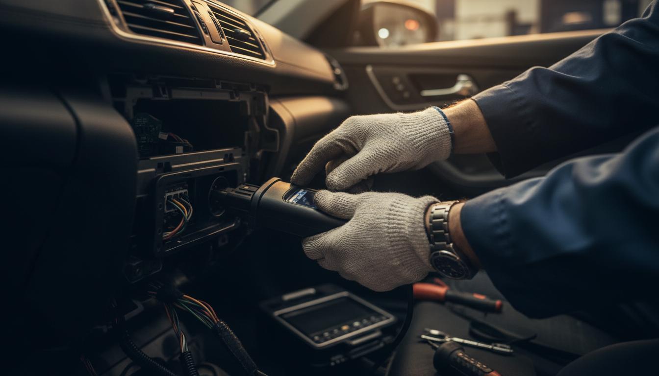 Escaneo de vehículo